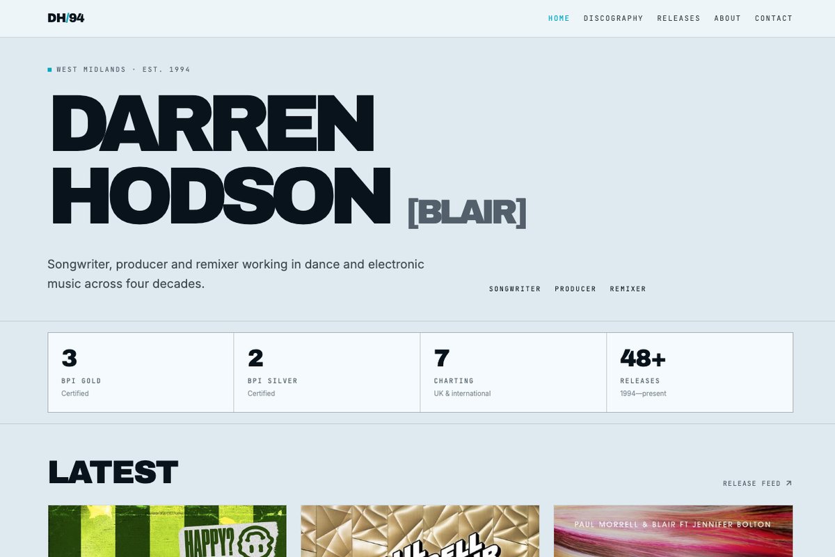 Darren Hodson [Blair]