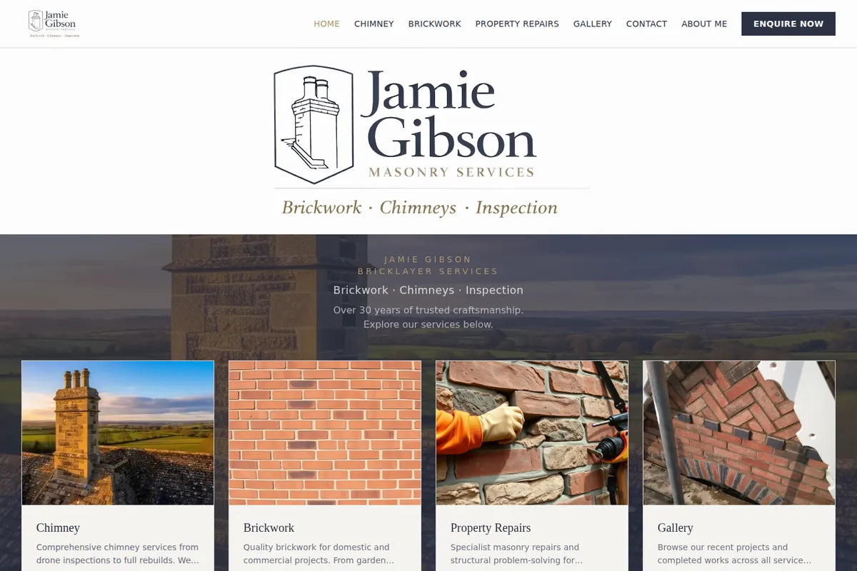 Jamie Gibson Masonry Services
